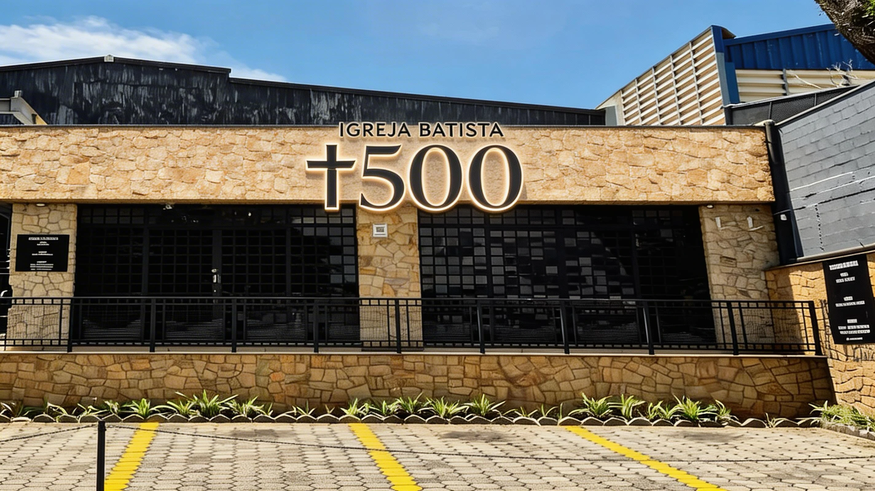 Fachada da Igreja Batista Mais Quinhentos